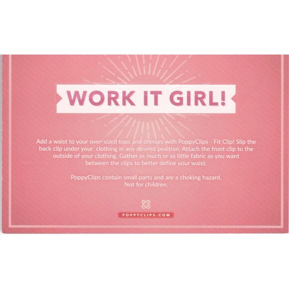 FitClips by PoppyClips - Black Lace - Picture 3 of 9